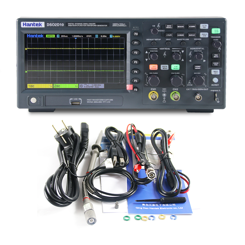 Hantek DSO2D10 Digitales Speic – Function Arbitrary Waveform Generator Bewertung und Preis