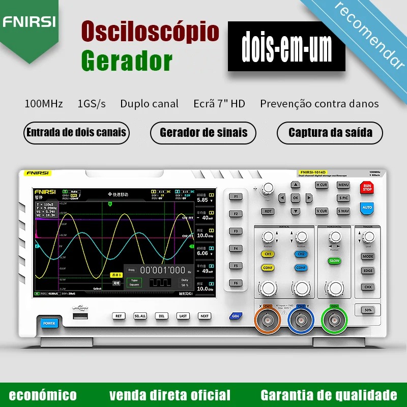 FNIRSI 1014D Digitales Oszillo – Sdr Software Defined Radio Hackrf Bewertung und Preis