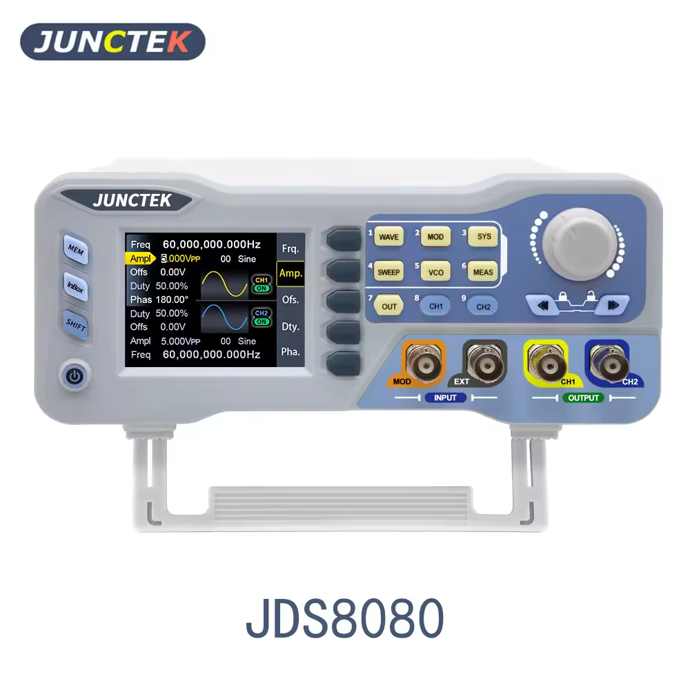 JDS8080 JUNCTEK 80MHz Zweikana – Function Arbitrary Waveform Generator Bewertung und Preis
