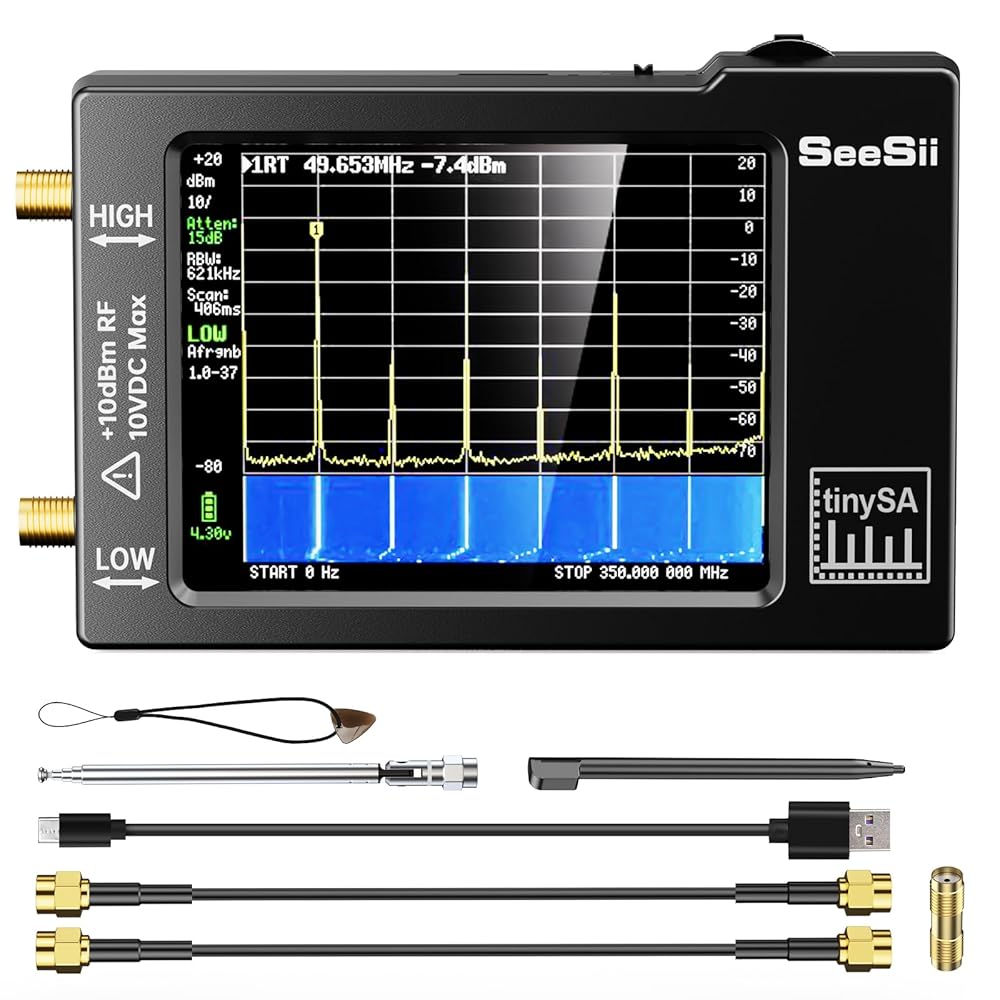Verbesserter Tiny Spectrum Ana – Signal Generator Spectrum Analyzer Bewertung und Preis